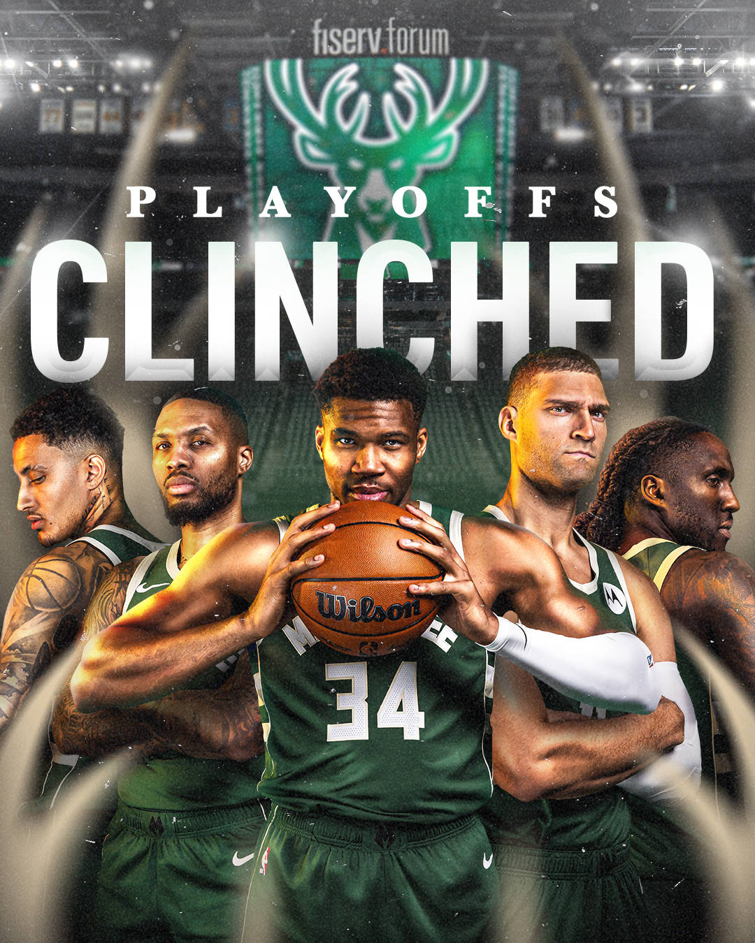 雄鹿再度击败猛龙取得连胜